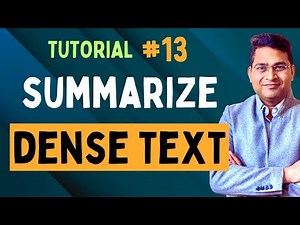 Master the Art of Summarizing Dense Information | Productivity Tips
