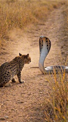 POV: Wild Cat vs Cobra – A Fight for Survival