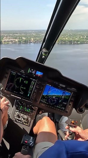 Bell 505 Helicopter Takeoff 4K POV