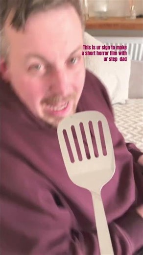 This is ur sign to make a short horror film with ur step dad