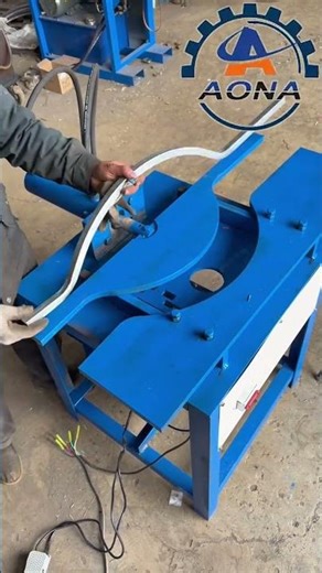 Square Tube Eject Bending Machine | Hydraulic Push Bending #tubebendingmachine #pipebendingmachine