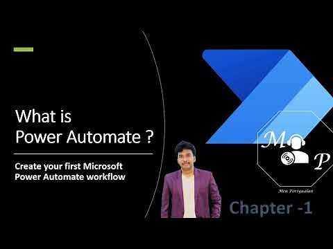 Introduction to Microsoft Power Automate | Tamil | Chapter -1