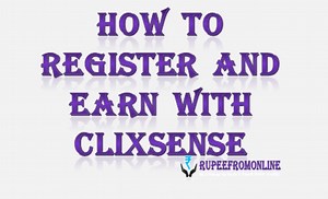 how to earn money online with clixsense