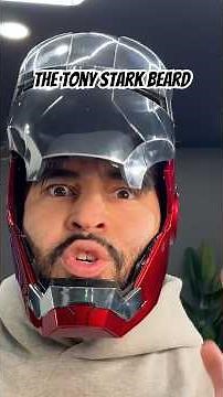 The Tony stark beard 🔥 #barber #tonystark #ironman