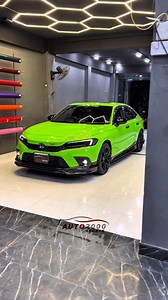 2.8K views · 704 reactions | Honda Civic 2022 Crystal Lime Tree Green  PPF Installed With Alloy Wheels At Auto2000Studio Like . Share . Follow #auto2000sports #auto2000 #cars #reelsinstagram #caraccessories #facelift #conversions #motorsport #reels #reelsvideo #honda #hondacivicturbo #hondacivicmodified #hondacivic #hondacivictyper #civic #civicppf #civicpakistan | Auto2000 Sports | Facebook