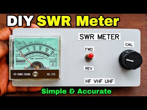 This 10$ DIY SWR Meter can Save your Expensive Radio | How To make SWR meter HF VHF & UHF
