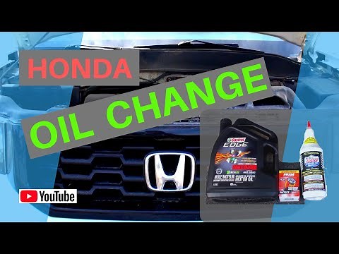 Honda Ridgeline Oil Change