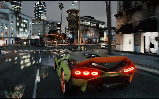 [GTA6 mod ] 史上最棒的画质？8k的画质补丁 特效全开到底会是什么效果？