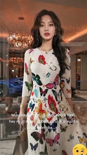 Đầm bướm sang chảnh — chị em thử một lần là ghiền ✨#dambuom #thoitrangnu #fashionviet