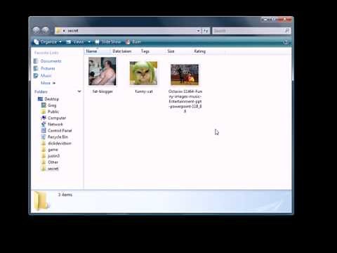 How to Hide Private Folders and Files