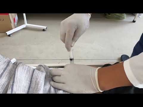 intramuscular injection real demonstration