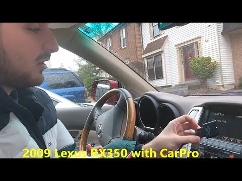 Add Bluetooth to Lexus 2009 RX350