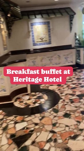 6 comments | Breakfast buffet at Heritage Hotel #highlightsシ゚ #buffet #1millionviews #heritagehotel #usareels | Taurus SeventySeven | Facebook