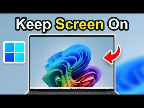How To Keep Your Laptop Screen Always On (Step By Step)