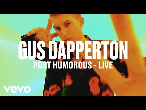 Gus Dapperton - Post Humorous (Live) | Vevo DSCVR