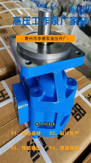 煤机液压泵生产厂家，李惠军液压件，承载力量，传递信赖。广泛适用于多种领域，应用广泛。让我们携手共创美好未来。 #湖北煤机液压泵生产厂家 #天津渔船齿轮马达销售