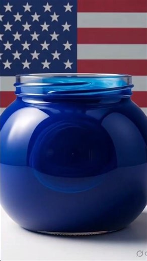 3 Colors Mixing Into Perfect US Flag Blue 🇺🇸 | Satisfying Color Mix #shorts