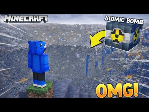 This TNT can Destroy the EARTH in Minecraft...
