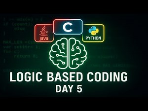 Logic Oriented Coding Day-5 | C, Java, Python Explained in Telugu | technicaltopics Live