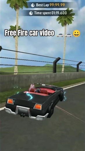 cham cham karti free fire car edit🎦😃🚗🚗😀 #freefire #shorts #catmemes
