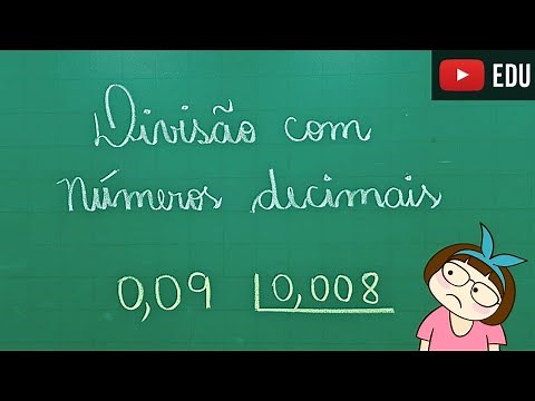 Divisão com Números Decimais - Professora Angela Matemática