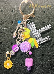Hidden Disability Support Keychain - Etsy