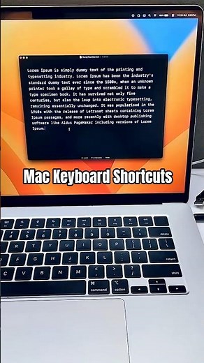 Mac Typing Shortcuts You Didn’t Know 🔥 | Hidden macOS Keyboard Tips
