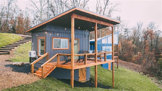 Tiny BNB S02:E01 - Tiny Cozy Cabins & Cliff's Edge Container Homes