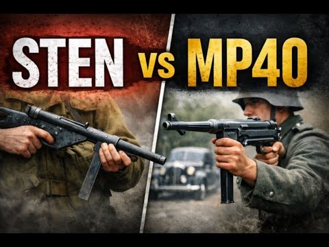 Why British Commandos Buried the Sten Gun and Chose the German MP40 | WWII Weapons History