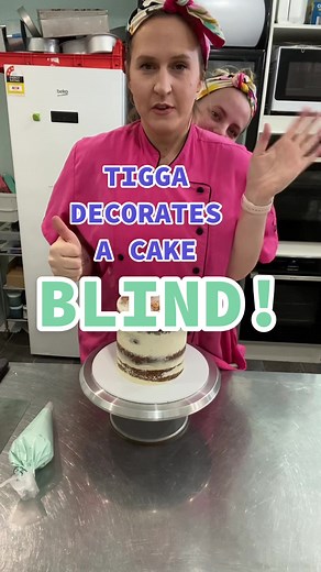 Blind Cake Decorating Challenge with Tigga: Should We Swap Roles?