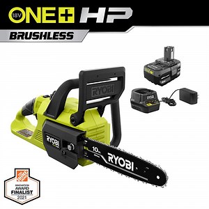 Reviews for RYOBI ONE  HP 18V Brushless 10 in. Battery Chainsaw with 4.0 Ah Battery and Charger | Pg 2 - The Home Depot