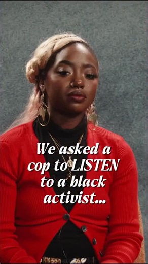 “Defund the police” isn’t a war cry…. it’s a translation of trauma. It’s a community begging for budgets that protect life instead of suffocating it. And when Afeni, a Black activist laid her truth bare, Kevin, a white officer didn’t interrupt, defend, or deflect. He listened. Really listened. @Not to win… but to understand what justice feels like when you’re the one bleeding for it. Agreement wasn’t the moment of breakthrough, empathy was. Because sometimes the revolution doesn’t start with a p