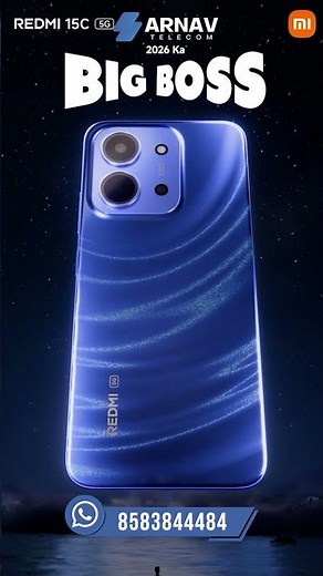 🚀 The all-new Redmi 15C is here with amazing features, stylish design & powerful performance!