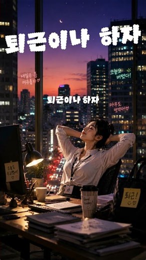 Indigo blue - 퇴근이나 하자 #playlist #kpop # 직장인 #퇴근길노래