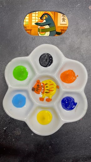 Italian brainrot colour mixing #sprunki #colormixing#art#satisfying