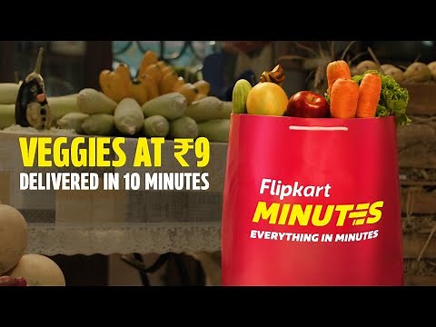The freshest veggies at just ₹9! Get it on Flipkart Minutes