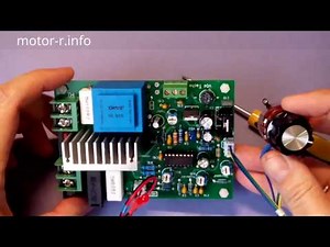 Speed controller on a chip TDA1085