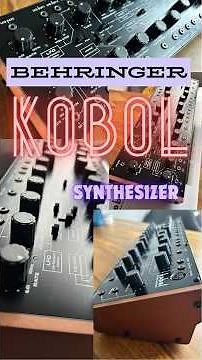 Behringer Kobol synthesizer - funky sound demo #behringer #synthesizer #synthfunk