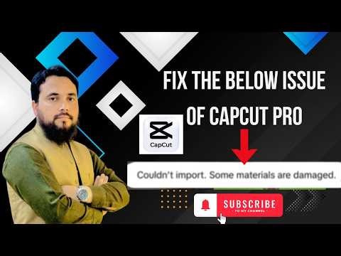how to fix and resolve the CapCut Pro issue