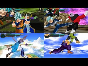 New Attacks in DB Multi Sagas Tenkaichi Tag Team DBZ TTT MOD PPSSPP ISO V5.0