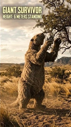 🦣 Megatherium #shorts #viral #skit #wild #earth