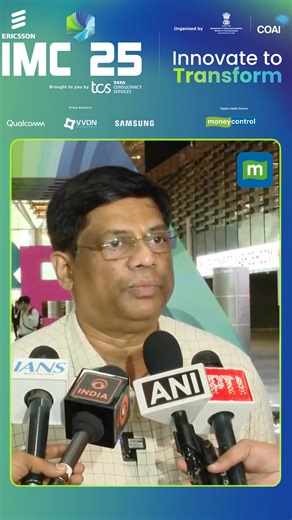 #IMC2025 | Exciting Times at IMC 2025! 🚀 CEO P. Ramakrishna says this edition, inaugurated by the Prime Minister on the 8th, will showcase India’s tech progress and evolving ecosystem on the global stage. #DigitalIndia #TechLeadership #Innovation | moneycontrol.com