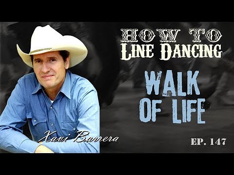 How to dance WALK OF LIFE 32 Counts Beginner Country Style Line Dance.