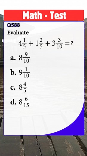 Math Test Fraction #math #mathematics #digitalsat #education #mathteacher #pemdas #bodmas #mathproblems #algebra #calculus #geometry #mathstudent #learning #mathematical #numbers #highschoolmath #MathExam #studyinUSA #canada #london #educationalcontent #MathChallenge #challenges #usa #USAtoday #newyork #everyone #viral #foryou | Belajar Matematika