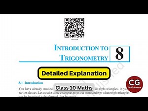 Introduction to Trigonometry (Chapter 8) Detailed Explanation Class 10