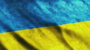 Ukraine flag waving in 3D - Free Stock Video