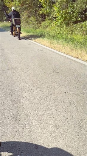 The 1919 Excelsior ridden by Mitsuhiro Kiyonaga aka Kiyo. Kiyo set out on this very original excelsior for this years @motorcycletransam across the US. He battled everyday to keep it rolling and it was awesome to see his abilities. . . #antiqueoutlaws #competitiondistributing #vintage | Competition Distributing