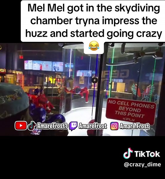 Mel Mel's Indoor Skydiving Adventure with Jay Cinco