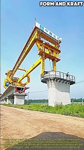Brückenbau mit der Vorschubrüstung