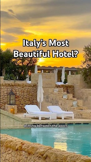 Bucket list hotel in Puglia, Italy 🇮🇹 #puglia #luxuryhotel #besthotels #besthotelsitaly